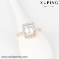 Anillo de la perla de la piedra preciosa de la boda de la joyería de moda 14037Wholesale para la mujer